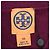 Tory Burch V-Ausschnitt Cardigan aus Kaschmir in Burgundy Rot Bordeaux - Ansicht 4