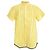 Camisa Sacai de rayas de corte holgado en poliéster amarillo