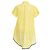 Camisa Sacai de rayas de corte holgado en poliéster amarillo - vista 3