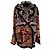 Farm Rio Sweet Mermaids Blazer aus mehrfarbiger Wolle
