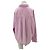 Autre Marque Camisa de rayas de algodón rosa ADANOLA M - vista 2