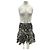 Falda estampada Isabel Marant Etoile de algodón marrón Castaño
