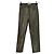 Agolde Pantalones de cuero caqui