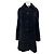 Autre Marque Cappotto nero in cotone BEATRIS LOULOU STUDIO