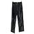 Rotate Schwarze Kunstlederhose