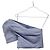 Maje Top a spalle scoperte blu
