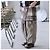 Autre Marque Falda South2 West8 KILT SKIRT PE.AC.M.W Beige - vista 3