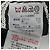 Chaqueta sin cuello Leonard Fashion Negro Blanco - vista 3