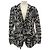 Autre Marque La chaqueta Soloist Negro Blanco