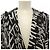Autre Marque La chaqueta Soloist Negro Blanco - vista 5