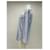 Autre Marque Camicia a righe blu e bianche, ricamo  - vista 3