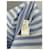 Autre Marque Camicia a righe blu e bianche, ricamo  - vista 7