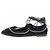 Autre Marque Ballerine nere con lacci Nero - vista 2