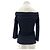 Pinko Off-the-shoulder Blazer Top Schwarz - Ansicht 2