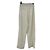 Autre Marque Ecru gestreifte Hose Beige - Ansicht 2