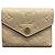 Cartera tríptico Louis Vuitton Portefeuille Zoé Gris