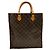 Louis Vuitton Sac Plat Tote Bag Marrone
