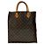 Louis Vuitton Sac Plat Tote Bag Marrone - vista 2