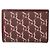 Cartera Bi-fold Gucci Bordeaux Roja Burdeos