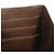 Cartera larga Louis Vuitton Portefeuille Normandie Castaño Negro Damier ebene - vista 13