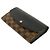 Cartera larga Louis Vuitton Portefeuille Normandie Castaño Negro Damier ebene - vista 4