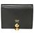Fendi By The Way Piccolo Portafoglio con Borchie Oro Bi-fold Wallet Nero