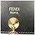 Fendi By The Way Piccolo Portafoglio con Borchie Oro Bi-fold Wallet Nero - vista 21
