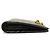 Fendi By The Way Piccolo Portafoglio con Borchie Oro Bi-fold Wallet Nero - vista 24