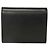 Fendi By The Way Piccolo Portafoglio con Borchie Oro Bi-fold Wallet Nero - vista 3