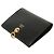 Fendi By The Way Piccolo Portafoglio con Borchie Oro Bi-fold Wallet Nero - vista 4