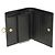 Fendi By The Way Piccolo Portafoglio con Borchie Oro Bi-fold Wallet Nero - vista 5
