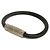 Bracciale Charm Louis Vuitton Nero Argento Grigio - vista 2