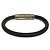 Bracciale Charm Louis Vuitton Nero Argento Grigio - vista 4