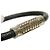 Bracciale Charm Louis Vuitton Nero Argento Grigio - vista 5