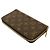 Louis Vuitton Long Wallet Zippy in Rose Ballerine Braun Pink Monogramm - Ansicht 4