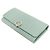 Bulgari Bvlgari Long Wallet in Glacier Turquoise Blau - Ansicht 4