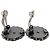 Orecchini a clip Mademoiselle Silver Chanel Argento - vista 5