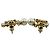 Orecchini Christian Dior Revolution Star Motif Logo D'oro - vista 3