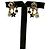 Orecchini Christian Dior Revolution Star Motif Logo D'oro - vista 7