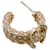 Orecchini Chanel B24S Rhinestone Coco Mark Argento  - vista 1
