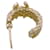 Orecchini Chanel B24S Rhinestone Coco Mark Argento  - vista 4
