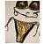 Autre Marque Bikini Triangle Metallizzato Oro D'oro - vista 6