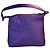 Borsa a spalla in tela logo Mauboussin Viola scuro