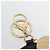 Louis Vuitton Vernis Porte Clés Long T&B Keyring Dorado Burdeos - vista 4