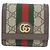 Gucci Ophidia Bi-Fold Long Wallet Braun Beige