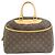 Borsa Louis Vuitton Monogram Bowling Vanity Marrone Monogramma