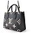 Borsa Tote Louis Vuitton Monogram Empreinte OnTheGo PM Nero Multicolore Beige - vista 2