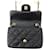 Borsa a Spalla Chanel Mini Matelassé Nero - vista 6
