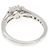 Cartier Ballerina Ring aus Platin - Ansicht 3