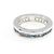 Bulgari Anello B.zero1 in oro bianco e topazio di Bvlgari - vista 2